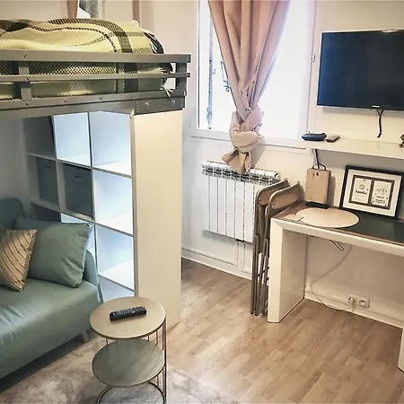Апартаменты Studio Cocon Proche De Paris Пьерфит-сюр-Сен